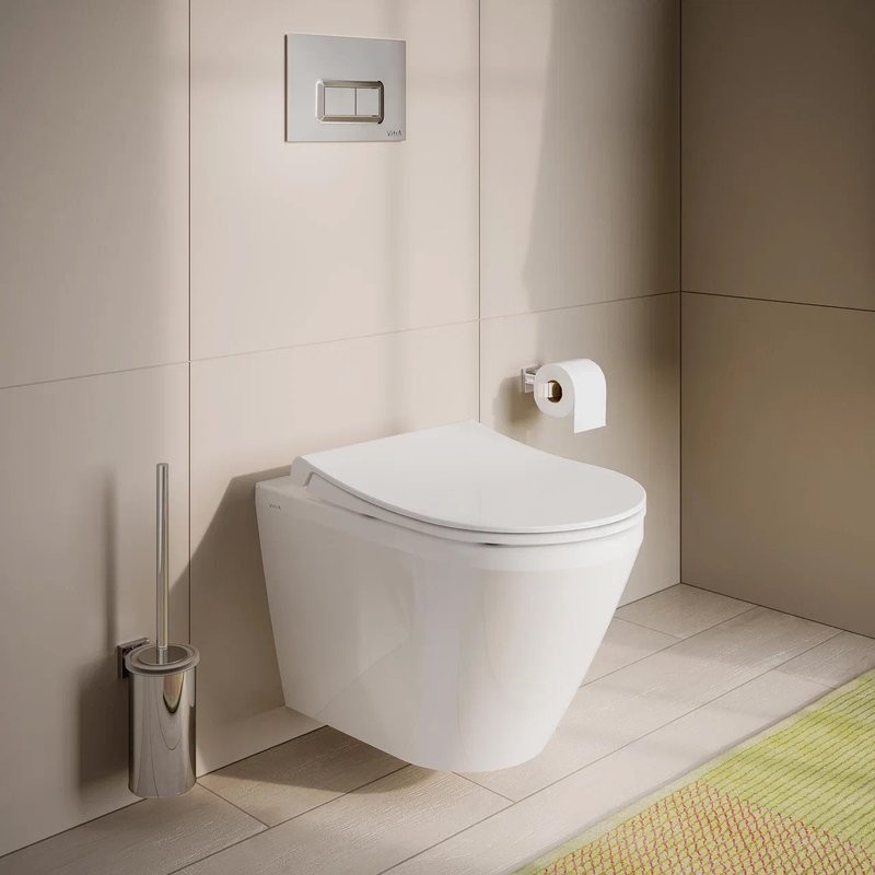 Унитаз подвесной VitrA Integra Round 7041B003-0075 безободковый