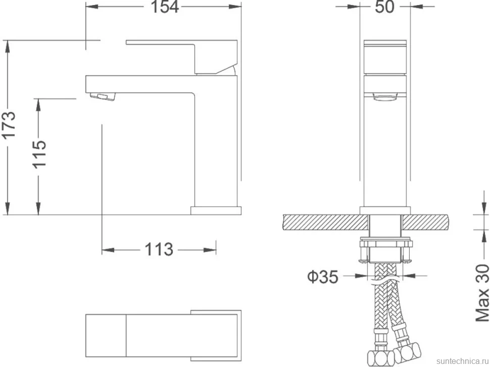 Смеситель для раковины Timo Selene 2061/17F