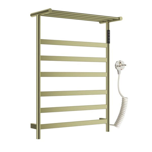 Полотенцесушитель электрический Wonzon & Woghand WW-A403-BG брашированное золото