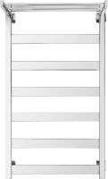 Полотенцесушитель водяной Secado Комано 1 СП 100х50 100x55 см, хром, лесенка, с полкой