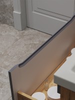 Мебель для ванной комнаты Vigo Wave 80 дуб золотой