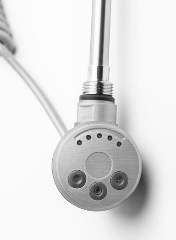 Полотенцесушитель электрический Secado Мормано 80х50 85x55 см, подключение справа, сатин, лесенка