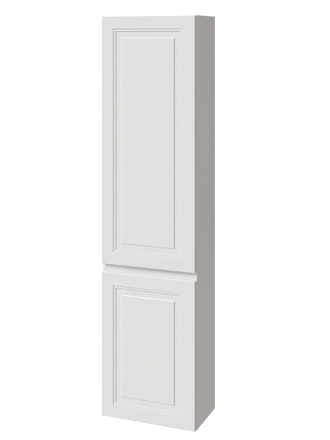 Шкаф-пенал для ванной Caprigo Wales 40 L матовый белый