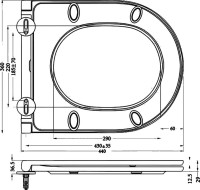 Унитаз подвесной BelBagno Marino BB105CHR безободковый, крышка BB870SC с микролифтом