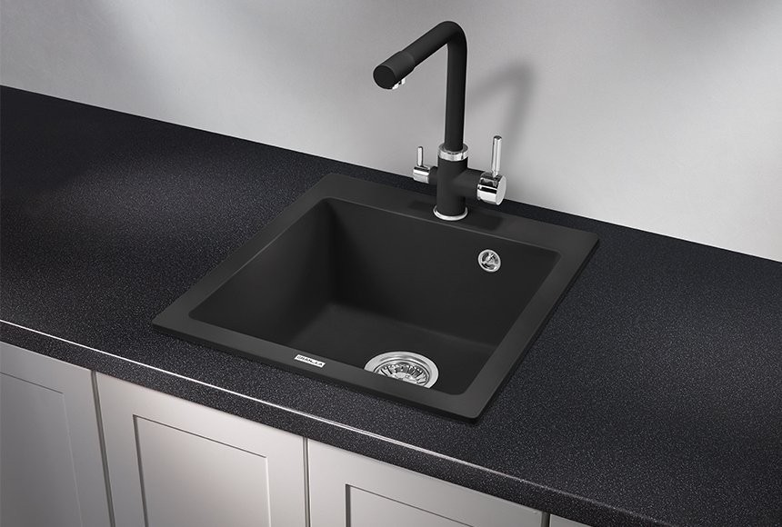 Мойка кухонная Granula 4651 турмалин