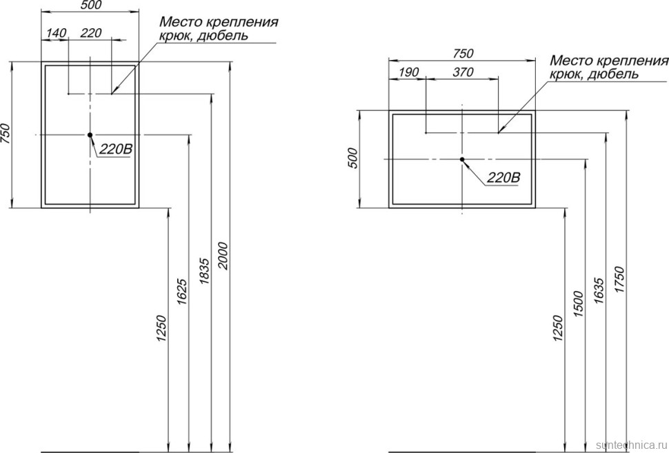 Мебель для ванной комнаты Aquanet Ирис new 50 напольная, 2 ящика