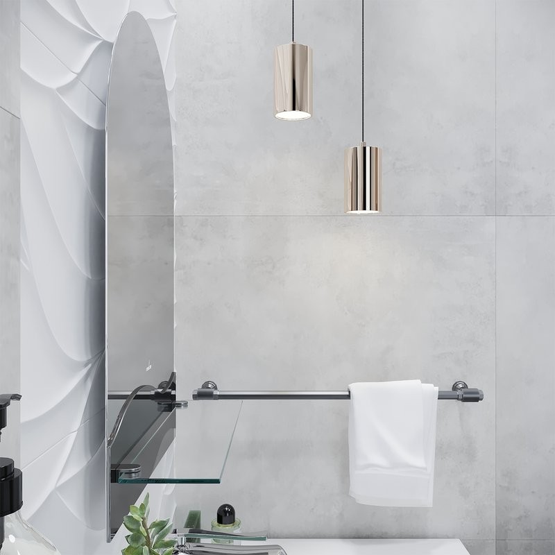 Зеркало MIXLINE "Амели" 390*585 (ШВ) с полкой (К)