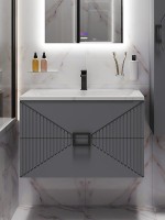 Тумба с раковиной Grossman Луксор 60 матовый графит Тумба с раковиной Grossman Луксор 60 матовый графит