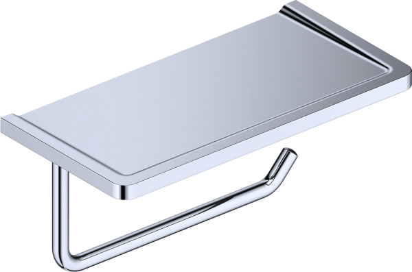 Держатель туалетной бумаги Wasserkraft K-1325 с полкой для телефона