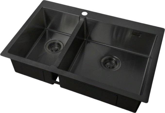Комплект Мойка Zorg Light + Смеситель Sanitary SZR-3216 Grafit графит + Измельчитель Omoikiri Nagare slim 500