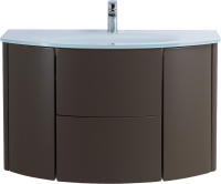 Мебель для ванной комнаты Cezares Eden 91 grigio talpa opaco, раковина 82399