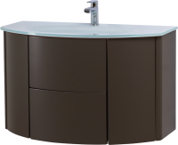 Мебель для ванной комнаты Cezares Eden 91 grigio talpa opaco, раковина 82399