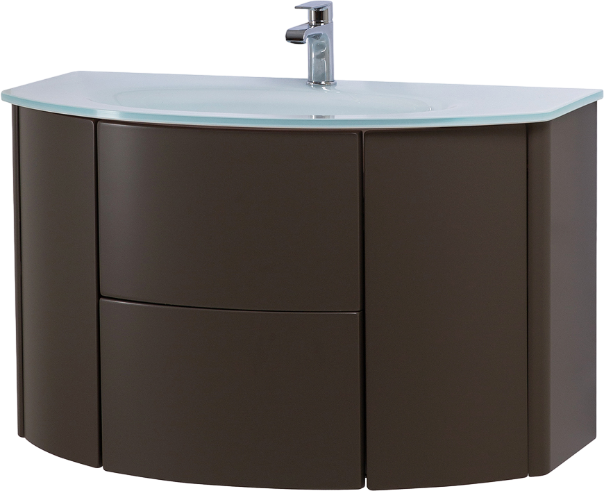 Мебель для ванной комнаты Cezares Eden 91 grigio talpa opaco, раковина 82399