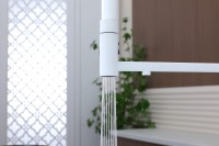 Смеситель для кухни Paulmark Ganymede Ga213199-WH с гибким изливом, белый матовый