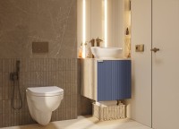 Унитаз подвесной Sanita luxe Best с микролифтом, белый