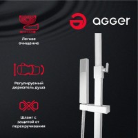 Душевая стойка Agger Great Great A2893311
