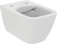 Комплект  Чаша для унитаза подвесного Ideal Standard I Life B T461401 безободковая, euro white + Крышка-сиденье Ideal Standard I Life B T468301 с микр