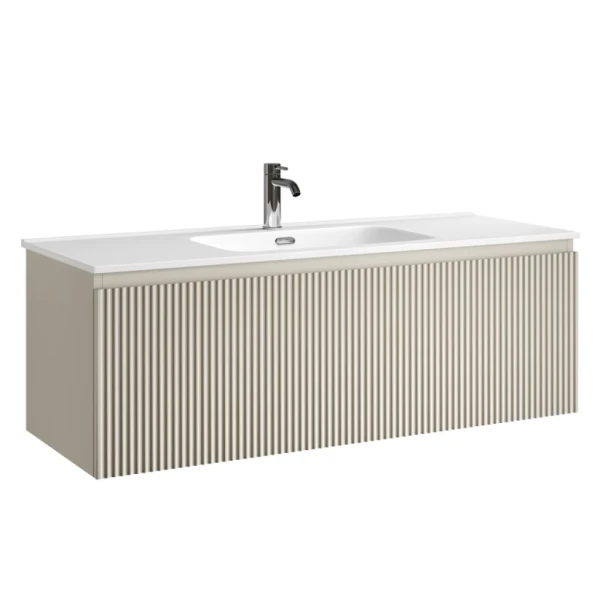 Тумба с раковиной Sancos Snob R 1.0 120 beige soft