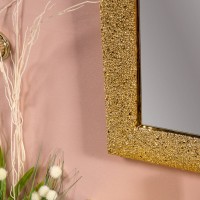 Зеркало Armadi Art NeoArt Aura 60 золото с подсветкой