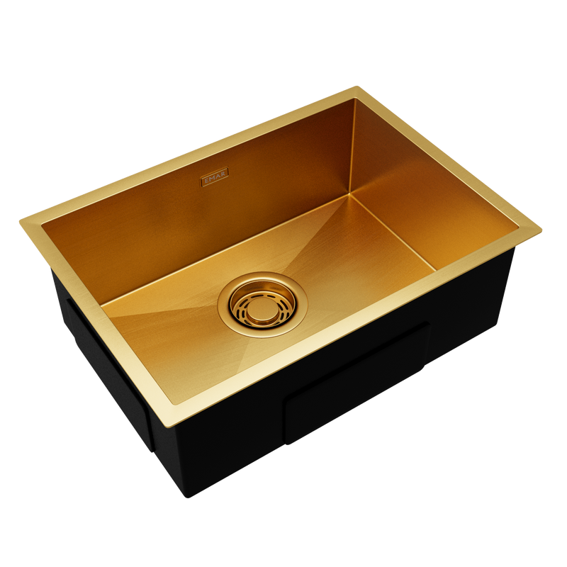 Мойка кухонная Emar PVD EMB-123 PVD Nano Golden