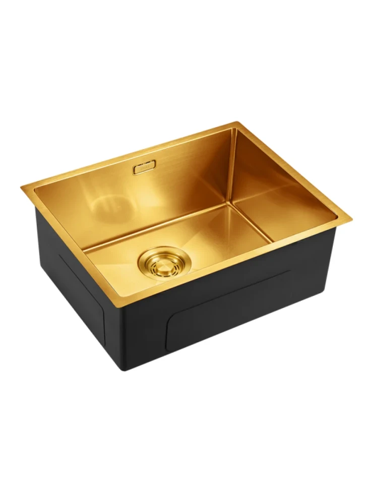 Мойка кухонная Emar PVD EMB-123 PVD Nano Golden