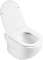 Комплект Унитаз подвесной BelBagno Onda BB066CHR безободковый, крышка BB870SC, инсталляция BB002-80 с кнопкой BB014-SR-BIANCO