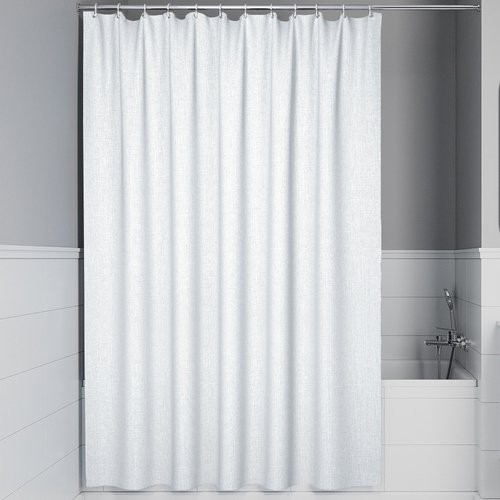 Штора для ванной IDDIS Decor DL01P18i11 180х200, белая