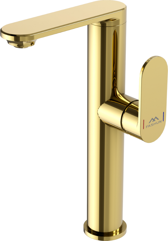 Смеситель для раковины Fashun A8985-35 золото