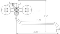 Универсальный смеситель Haiba HB2220