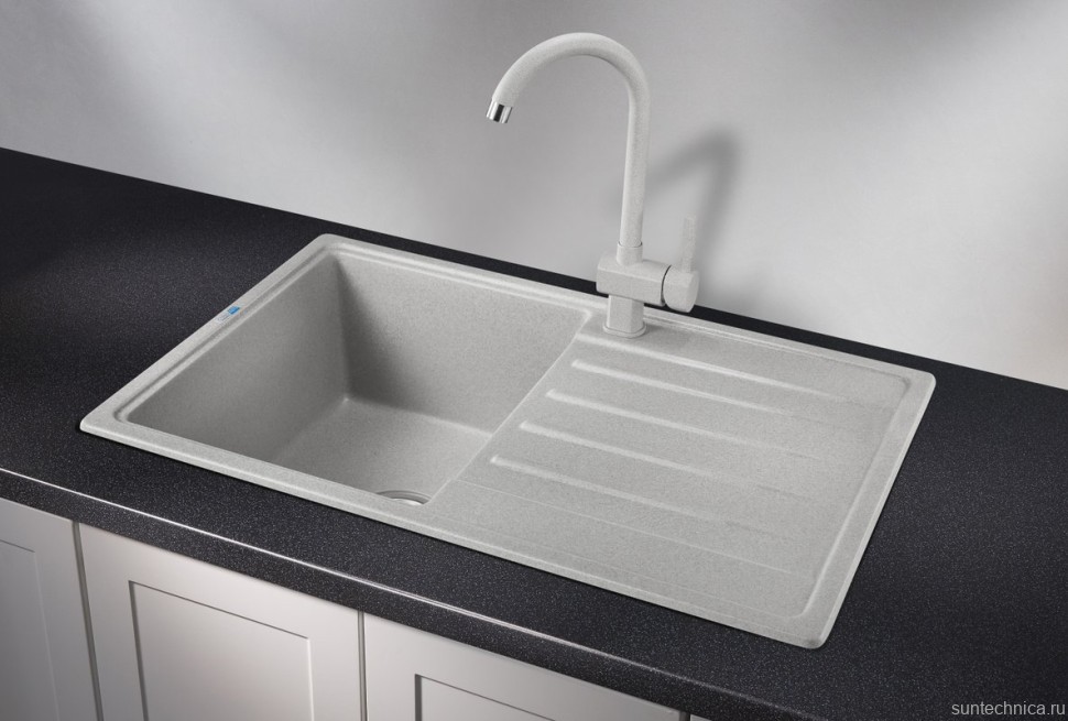 Мойка кухонная Granula Standart 7602, базальт