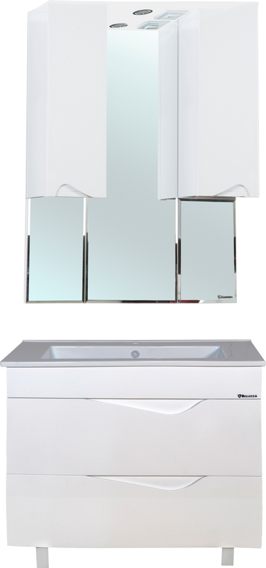 Мебель для ванной комнаты Bellezza Эйфория 105 белая