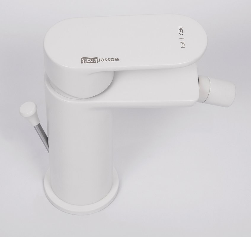 Смеситель для биде Wasserkraft Mindel 8506 белый