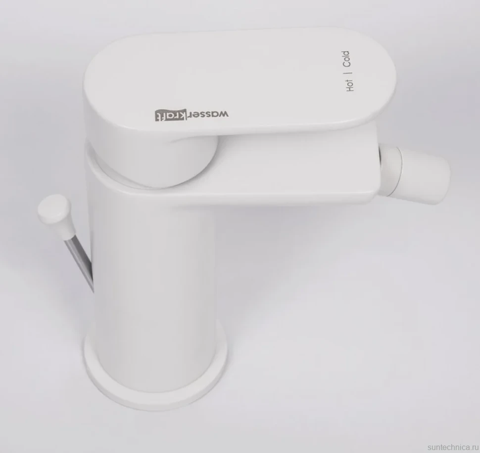 Смеситель для биде Wasserkraft Mindel 8506 белый