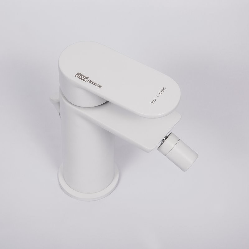 Смеситель для биде Wasserkraft Mindel 8506 белый