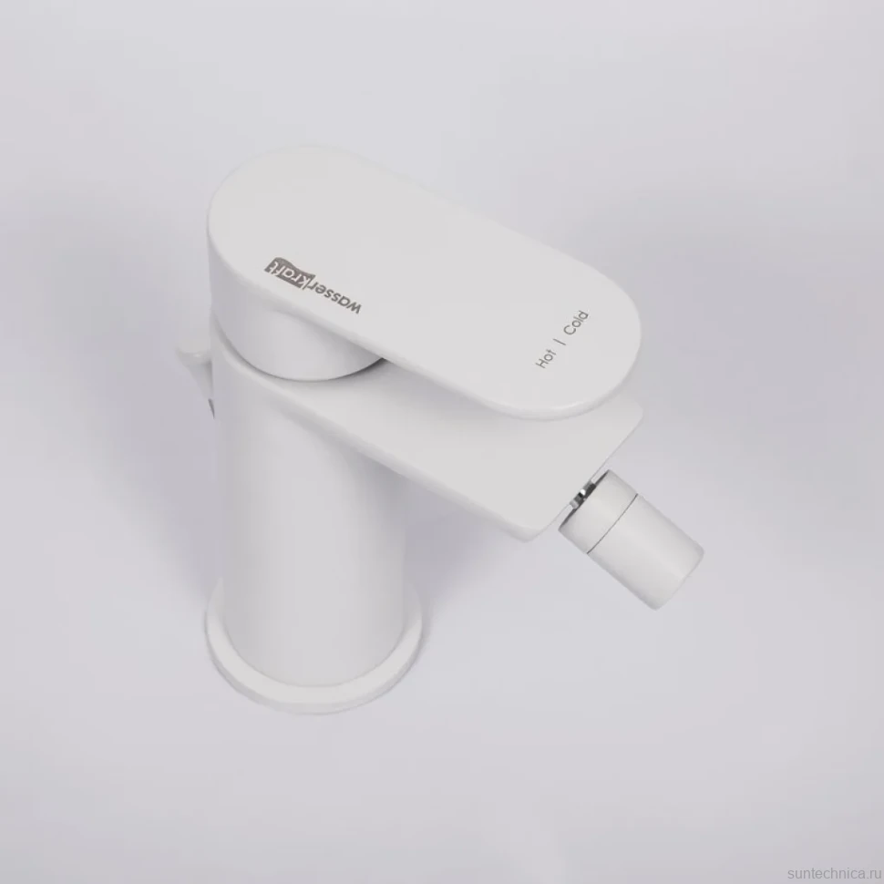 Смеситель для биде Wasserkraft Mindel 8506 белый