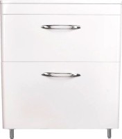Тумба с раковиной Style Line Каре 70 напольная, Люкс Plus, белая