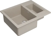 Мойка кухонная Domaci Болонья М-19-003 бежевая Мойка кухонная Domaci Болонья М-19-003 бежевая