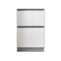 Тумба под раковину без столешницы Alavann Soft Silver 120 под стиральную машину, белая