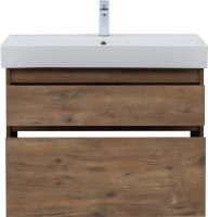 Мебель для ванной комнаты Aquanet Nova Lite 85 дуб рустикальный, 2 ящика