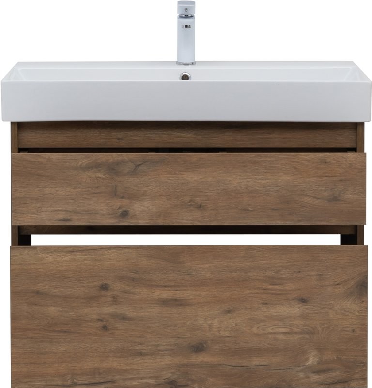 Мебель для ванной комнаты Aquanet Nova Lite 85 дуб рустикальный, 2 ящика