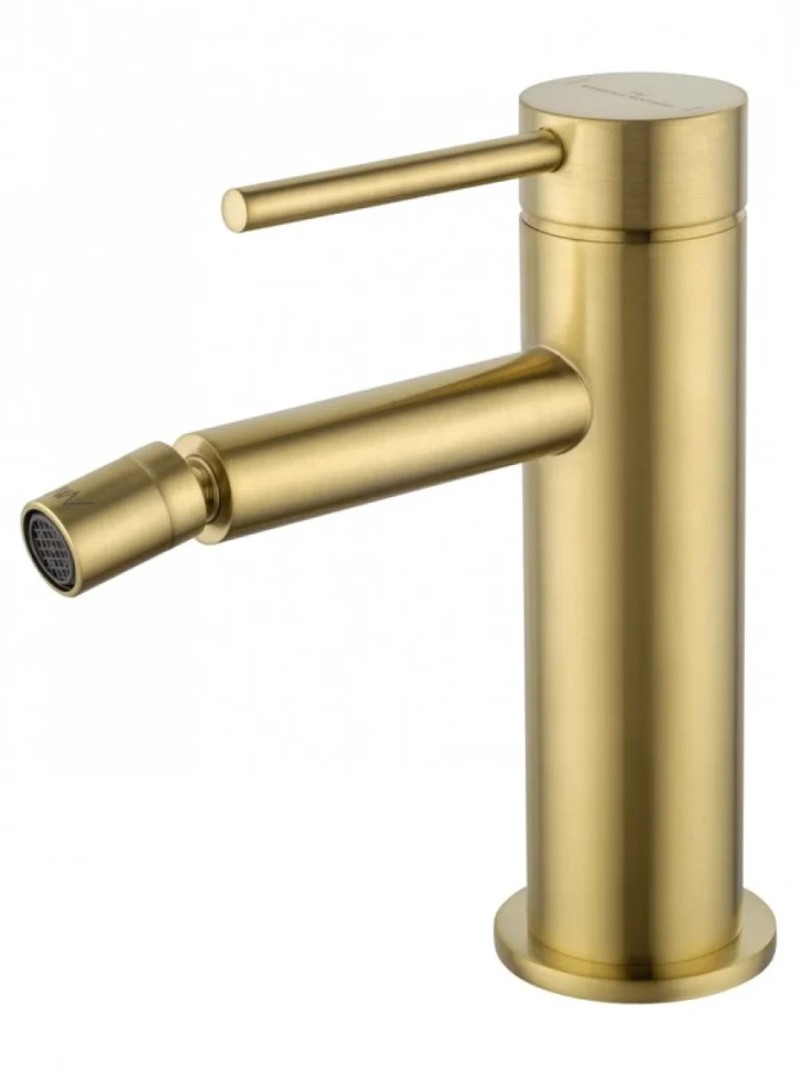 Смеситель для биде Wonzon & Woghand Stick WW-88339017-BG брашированное золото