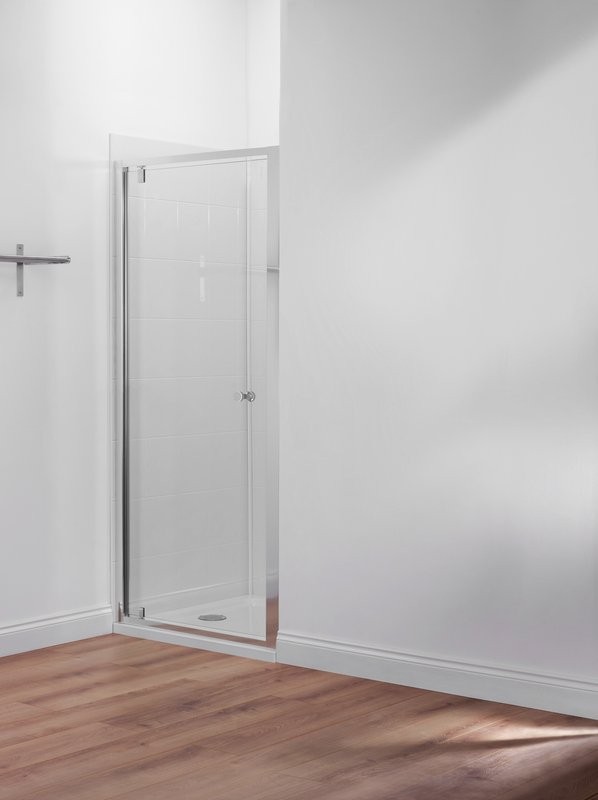 Душевая дверь в нишу Jacob Delafon Serenity 90 профиль хром
