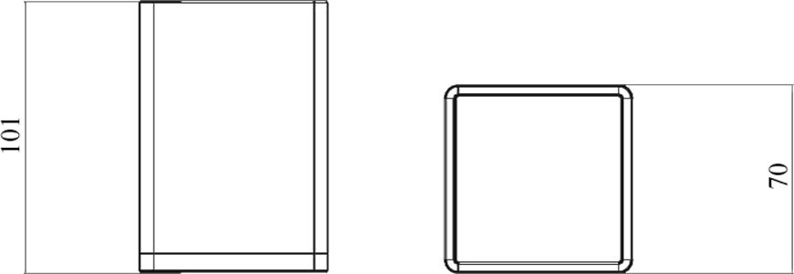 Набор Стакан Boheme 10961-B-G + Мыльница 10960-B-G