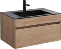 Мебель для ванной комнаты Vincea Chiara 80 натуральный дуб Мебель для ванной комнаты Vincea Chiara 80 натуральный дуб