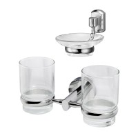 Набор Стакан Wasserkraft Rhein K-6228D + Мыльница K-6229