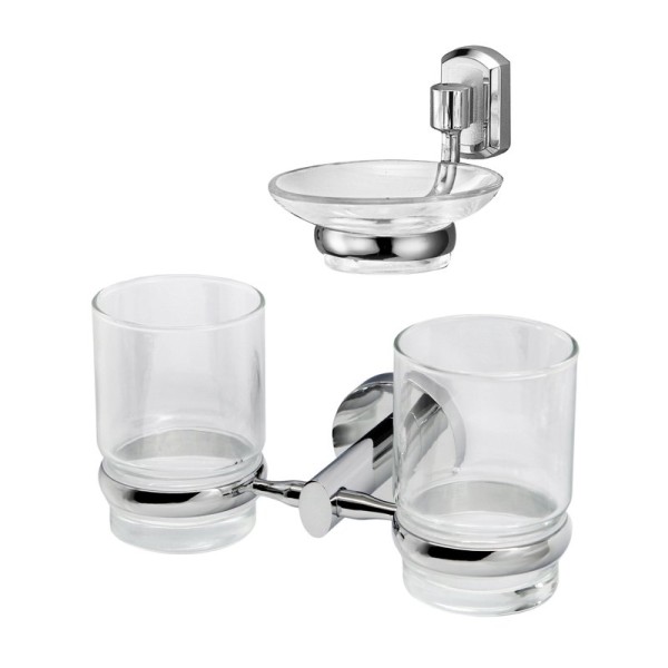 Набор Стакан Wasserkraft Rhein K-6228D + Мыльница K-6229
