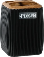 Набор Стакан Fixsen Black Wood 401-3 + Дозатор 401-1