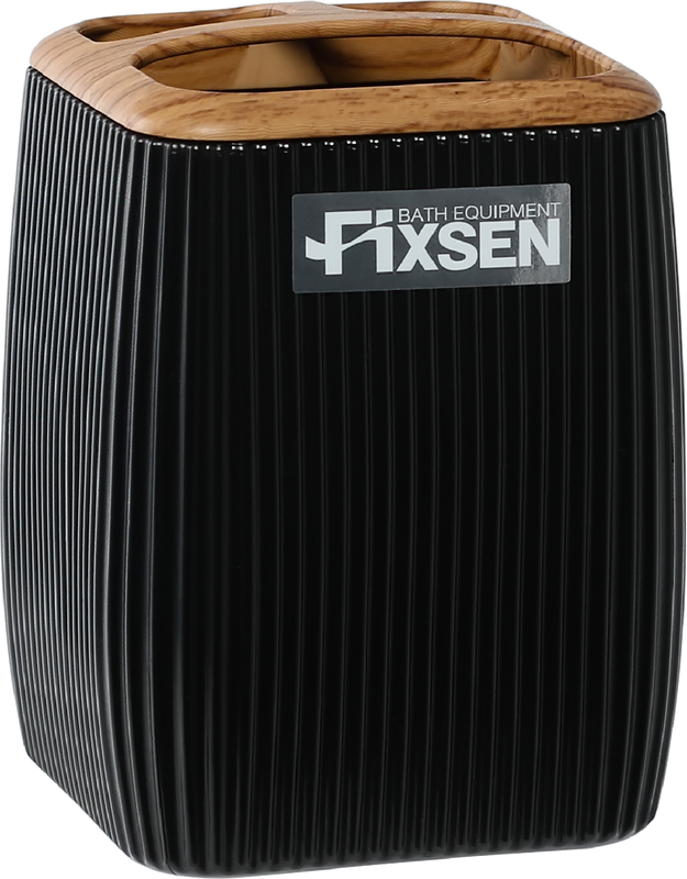 Набор Стакан Fixsen Black Wood 401-3 + Дозатор 401-1