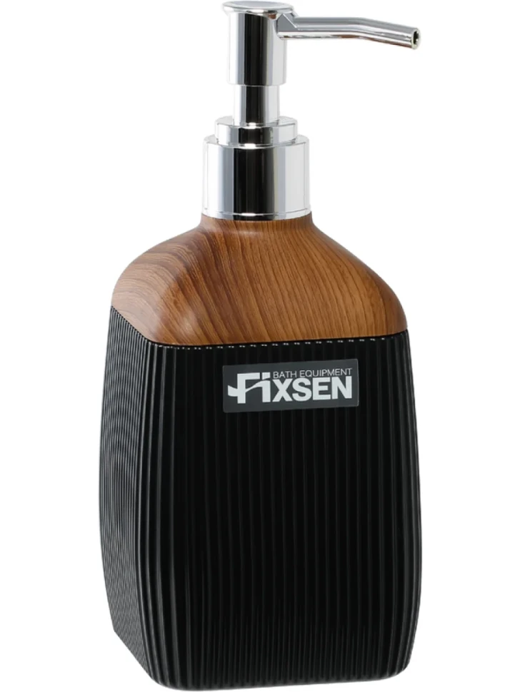 Набор Стакан Fixsen Black Wood 401-3 + Дозатор 401-1
