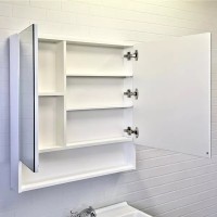 Зеркало-шкаф Comforty Никосия 80 белый глянец Зеркало-шкаф Comforty Никосия 80 белый глянец